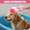 Cat Bathing Brush - Flexible Rubber Scrubber view 2