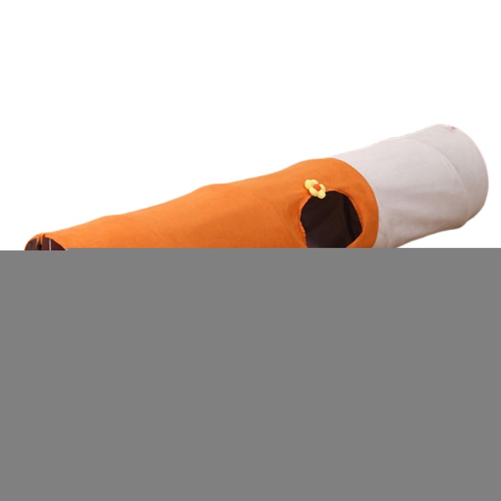 Foldable Cat Tunnel, Mental Enrichment, Interactive Hideaway