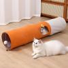 Foldable Cat Tunnel, Mental Enrichment, Interactive Hideaway view 3
