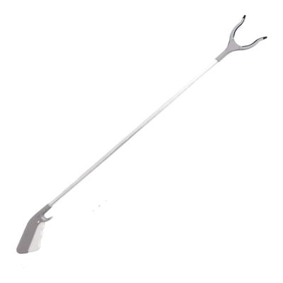 YUNFANOZ Foldable Grabber, Aluminum Litter Picker, Multifunctional Clip Picker, Gray