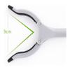 YUNFANOZ Foldable Grabber, Aluminum Litter Picker, Multifunctional Clip Picker, Gray view 4