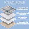 Odot Washable Incontinence Bed Pad, Quilted, Waterproof, 80 x 120 cm view 2