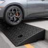 XQJLBZA Rubber Curb Ramp, Heavy-Duty Non-Slip Threshold Ramp with Stable Grid Structure for Cars, Wheelchairs, Scooters, Bicycles, and Motorcycles (100 x 30 x 11) view 2