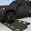 XQJLBZA Rubber Curb Ramp for Cars, 2-Ton Capacity, 50 x 30 x 11 view 2