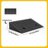 XQJLBZA Rubber Curb Ramp for Cars, 2-Ton Capacity, 50 x 30 x 11 view 4
