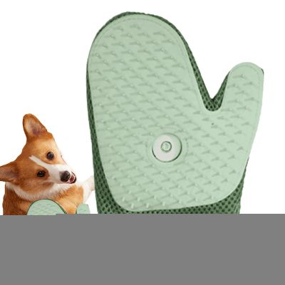Cat Hair Removal Glove with Cleaning Function for Dogs