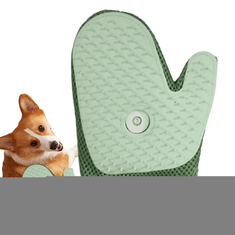 Cat Hair Removal Glove with Cleaning Function for Dogs