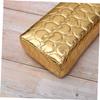 Gatuida PU Leather Hand Rest Cushion Set with Heart Pattern, Gold view 4
