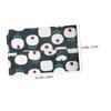 Pure Cotton Tissue Box Holder, Blue, Portable view 2