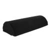 VALICLUD Memory Foam Half-Cylindrical Footrest Cushion, Black, Portable and Easy to Store view 1