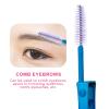 2-in-1 Stainless Steel Eyebrow Tweezers with Brush view 3