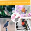 Abaodam Skin-Friendly, Breathable Fabric Bird Clothing, 2-Pack, Decorative Design for Parrots and Cockatiels view 2