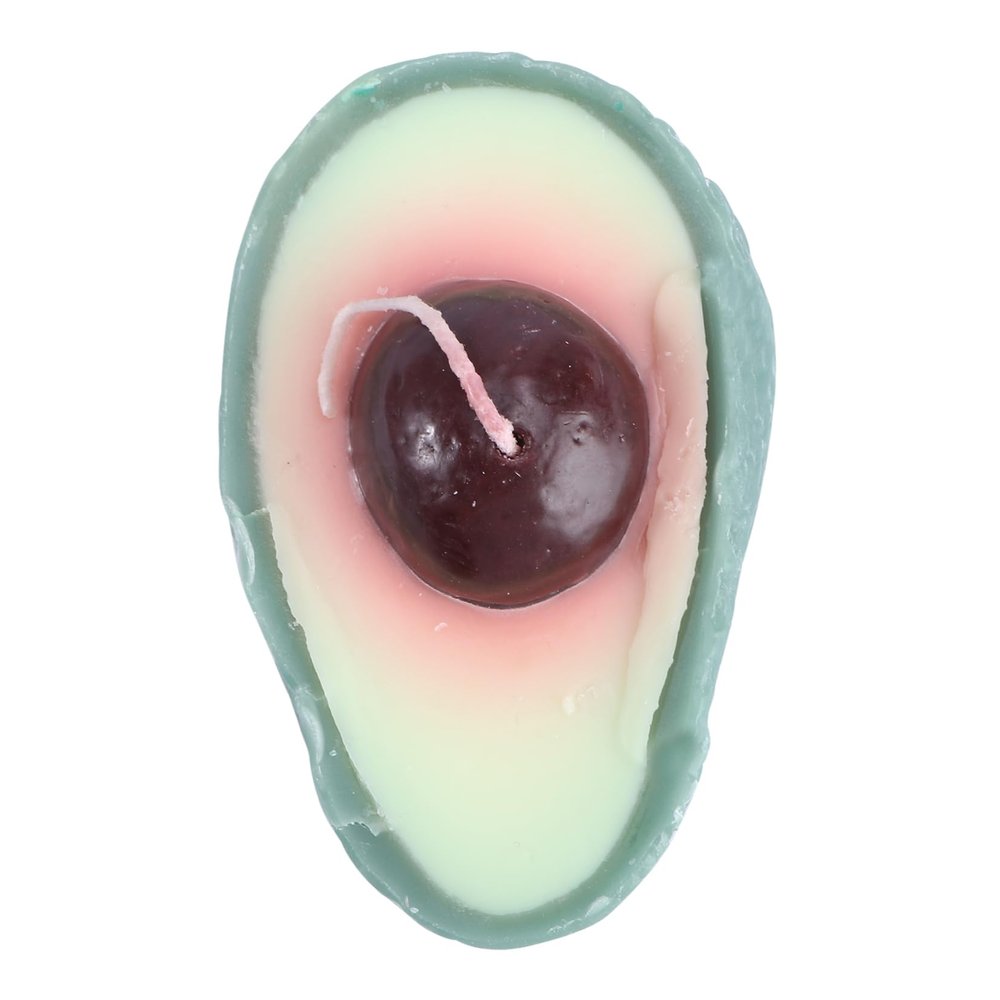 minkissy Decorative Avocado Candle Made of High-Quality Material, Aromatherapy Scented Candle for the Living Room and Party Atmosphere, Long-Lasting Table Decoration for Home and Celebrations