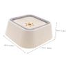 BESTonZON Floating Water Bowl for Pets, Spill-Proof Slow Water Dispenser, Portable for Puppies view 2