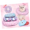 ARTSEWPLY Soft Adjustable Cotton Fabric Cat Collar for Post-Surgery Wound Healing with Anti-Bite Protection view 4