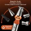 BarberBoss 5-in-1 Men's Beard Trimmer and Grooming Kit view 4
