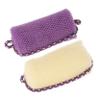 minkissy 2-Piece Elastic Exfoliating Bath Towel Back Scrubber view 1