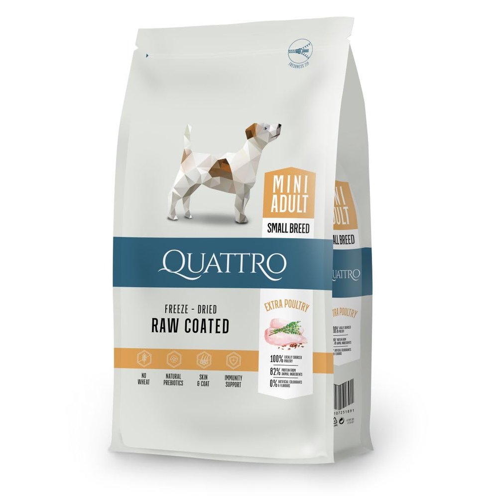 Quattro Extra Poultry Small Breeds Adult (1.5kg)