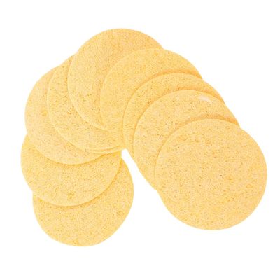 Didiseaon 10 Pack Round Sea Sponges for Hermit Crabs