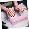 Leather and Sponge Manicure Hand Rest, Pink view 4