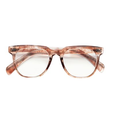 EYEGLSMST Stylish Large Reading Glasses +2.5 for Women, Blue-Light-Filtering Computer Readers, Anti-UV Reading Aid