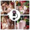 Dustproof Silicone Straw Cover view 4