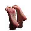 JVDDI Realistic TPE Foot Model, Female, Left Foot, Skin Toes Bone view 1