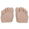 Dinntty 1 Pair Silicone Practice Feet for Nail Art and Tattoos view 3