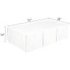 EKalgretrA Pleated Crib Skirt, White, 28 x 52 x 14 in view 3