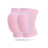 ZWQXZX Knee Pads, Breathable, Elastic, Non-Slip, Padded Foam Knee Support for Dancing, Running, Basketball, and Soccer (Pink, M) view 1