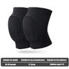 ZWQXZX Knee Pads, Breathable, Elastic, Non-Slip, Padded Foam Knee Support for Dancing, Running, Basketball, and Soccer (Pink, M) view 2