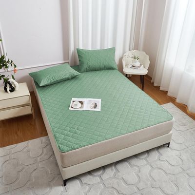 Hearda Washable Waterproof Incontinence Bed Pad, Green, 140 x 200 cm