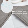 Hearda Washable Waterproof Incontinence Bed Pad, Green, 140 x 200 cm view 2