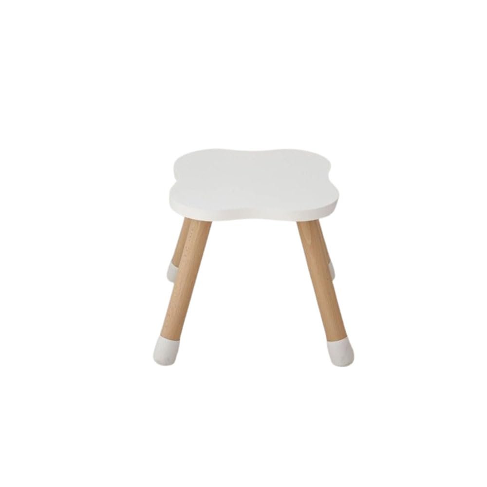 Generic Wooden Kids' Table and Chair Set, White