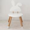 Generic Wooden Kids' Table and Chair Set, White view 3