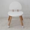 Generic Wooden Kids' Table and Chair Set, White view 4