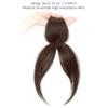 Clip-In Side Bangs Hair Topper, Dark Brown view 4