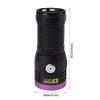 Ghzste 80W 365nm Rechargeable UV Flashlight with Black Filter view 4