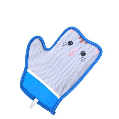 Bidirectional Pet Grooming Gloves for Dogs and Cats