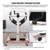 3-in-1 Height-Adjustable Commode Chair with Removable Bucket and Padded Seat view 3