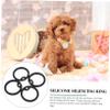 Supvox 8-Piece Dog Tag Silencers, Black view 3