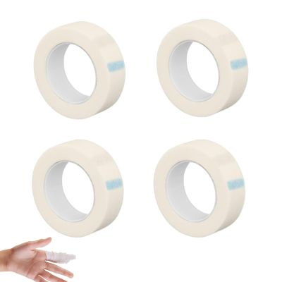 DJHUHN 4-Roll Medical Tape, 1.25 cm x 9.1 m, Breathable Micropore Sports Tape