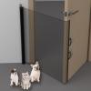 Retractable Pet and Baby Gate for Small Spaces view 2
