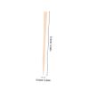 TOGEVAL 100-Pack Disposable Wooden Wax Sticks for Precise Body Hair Removal view 2