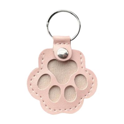 Paw-Shaped Keychain for Pet Hair
