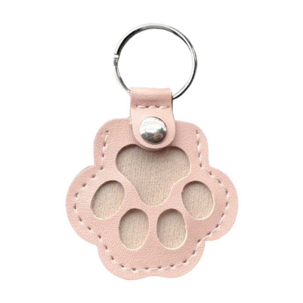 Paw-Shaped Keychain for Pet Hair
