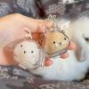 Generic Cat Hair Holder Collector | 4-Piece Pet Hair Container Set - Bunny-Shaped Transparent Holder for Daily Use, Home, Ceremonies, Birthdays, and Travel view 3