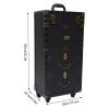 Lockable Rolling Salon Makeup and Hairstyling Cart view 3