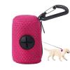 Dog Waste Bag Dispenser - Mesh Fabric with Zipper Closure view 1