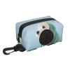 Kuilepa Dog Poop Bag Dispenser for Leashes with Zipper Pocket view 1